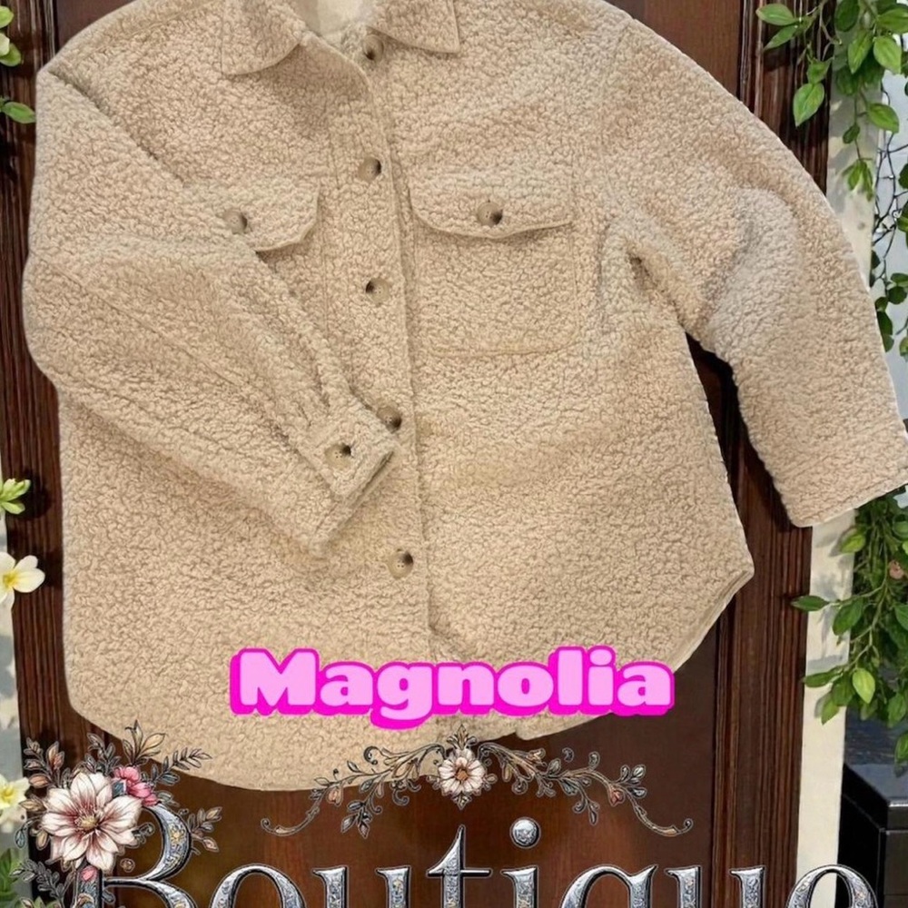 Magnolia Women's Teddy Jacket - Cream
